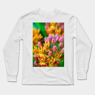 Beautiful Butterfly Flower Long Sleeve T-Shirt